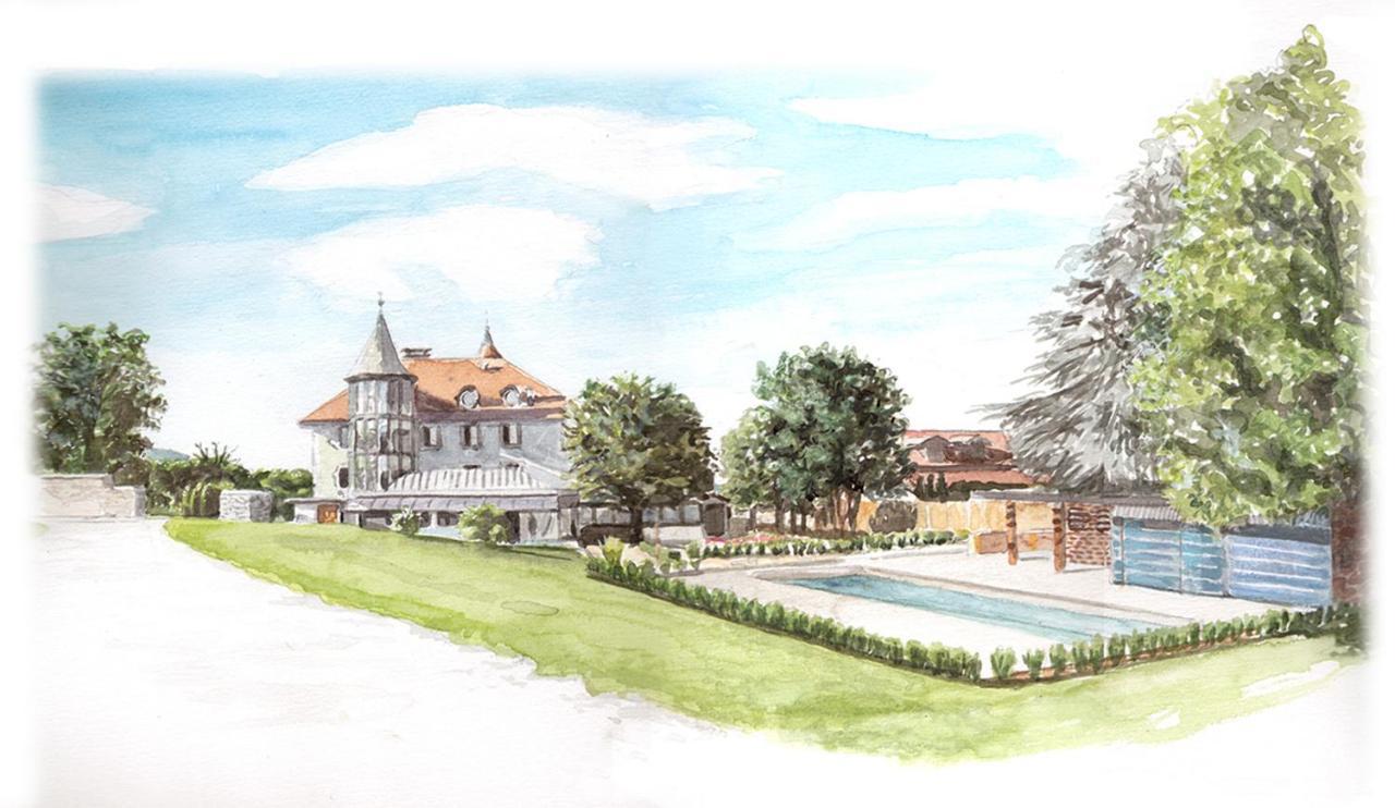 Chateau Brachet Grésy-sur-Aix Exteriör bild